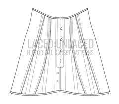 LACED UNLACED BY TWILIGHT SIREN HISTORICAL CORSET PATTERNS