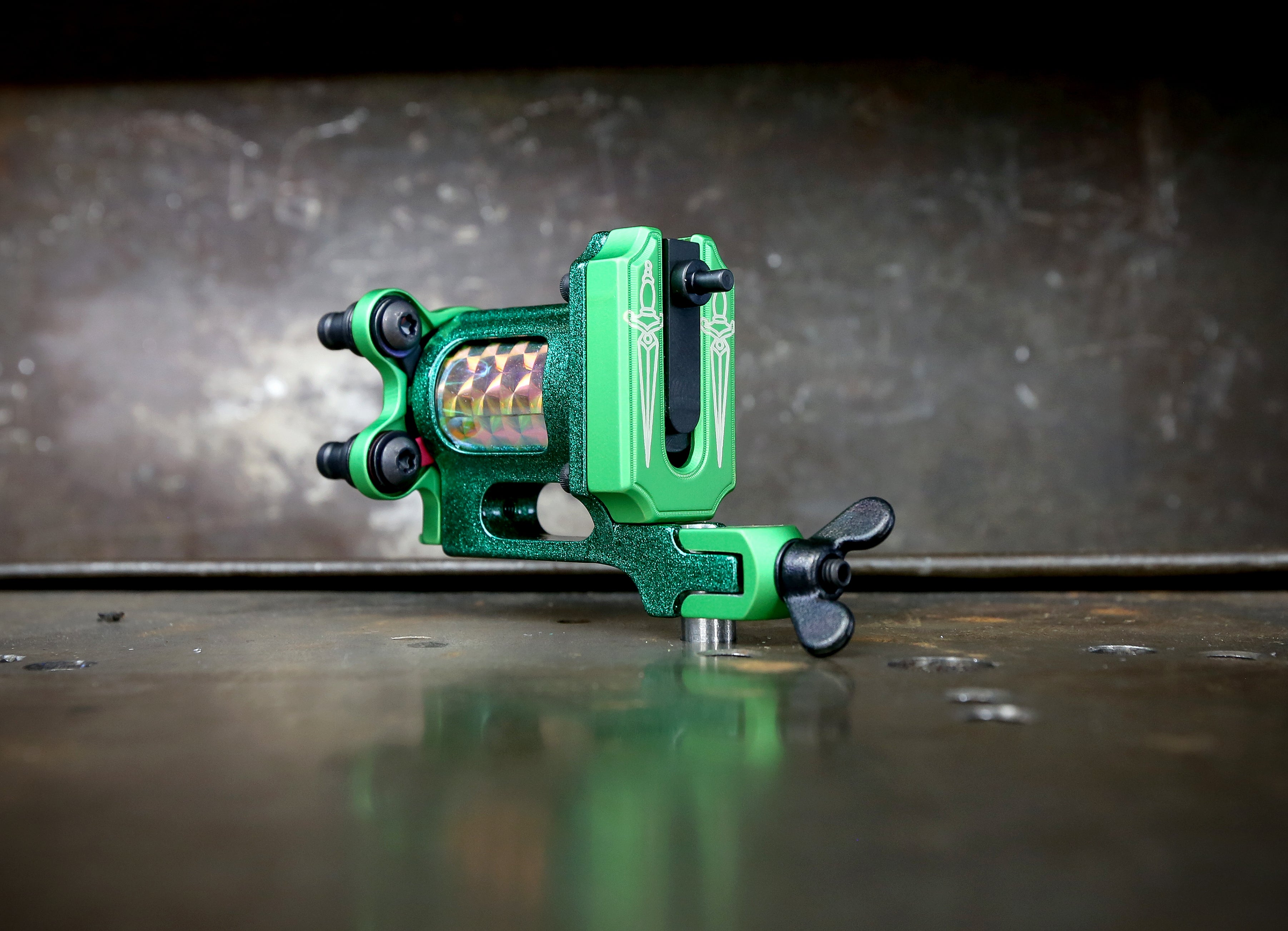 Limited Pike x Rogers Slider Rotary - Lime x Illusion Green