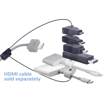 DL-AR2772 Ring, & Mini HDMI, DP, Mini DP, Apple USB-C, Lightning – Conference Table Boxes