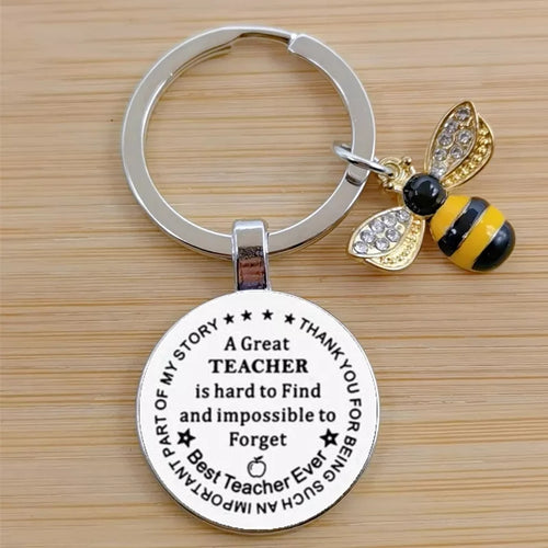 A Great Teacher is Hard to Find But Impossible to Forget Teacher's Keychain