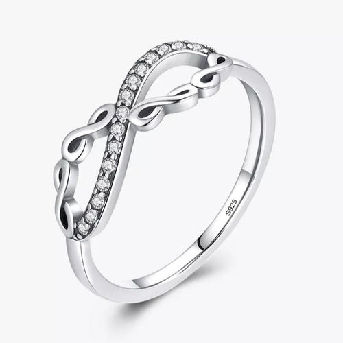 Infinity Band 925 Sterling Silver
