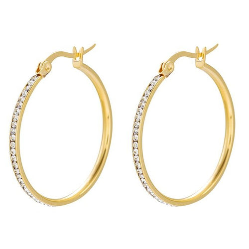 Dainty Gold Hoop Earrings-* Clearance *