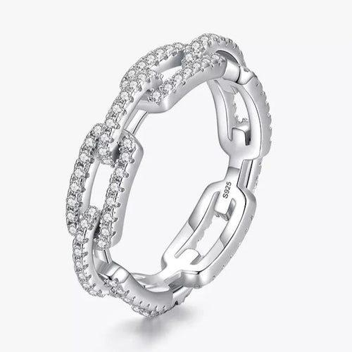 Eternity Band 925 Sterling Silver