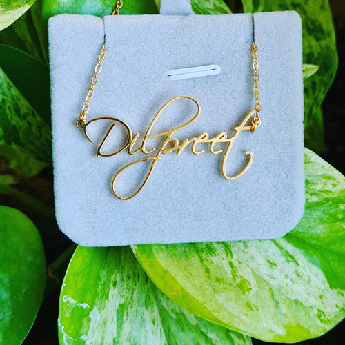 Signature Style Name Necklace