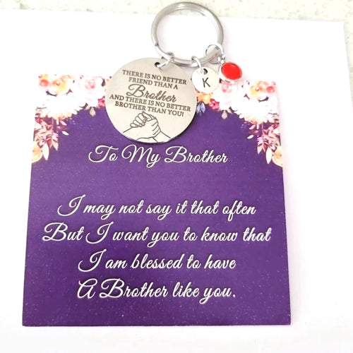 Brother Keychain Personalized