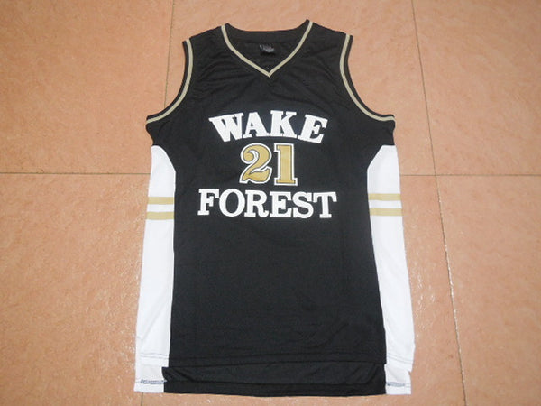 Tim Duncan Wake Forest Throwback Jersey 