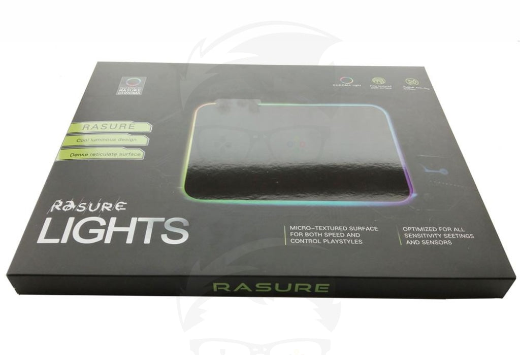 rasure flashy rgb gaming mouse pad