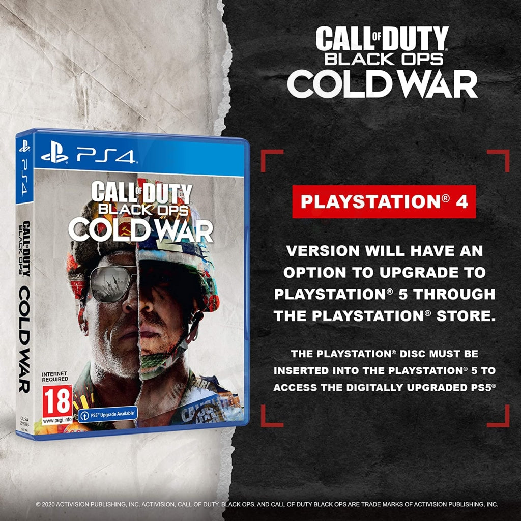 if you buy call of duty cold war on ps4 can you play it on ps5