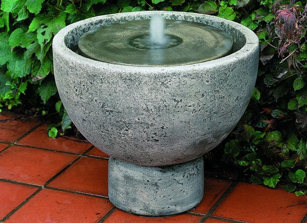 outdoor garden water fountain