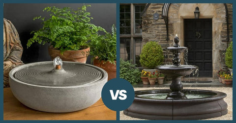 Can Outdoor Fountains Be Used Indoors? – Soothing Company