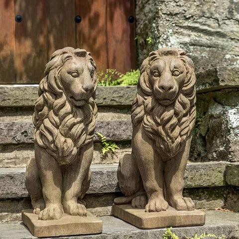 Sentry Lion Statue