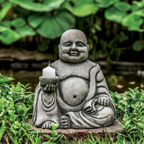 Small Abaca Buddha Garden Statue