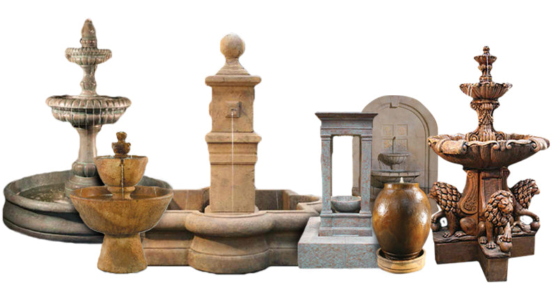 Cast Stone Water Fountains