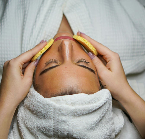 woman having a massage