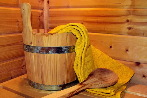 sauna session