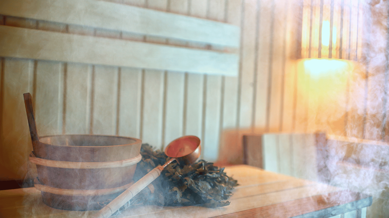 sauna room