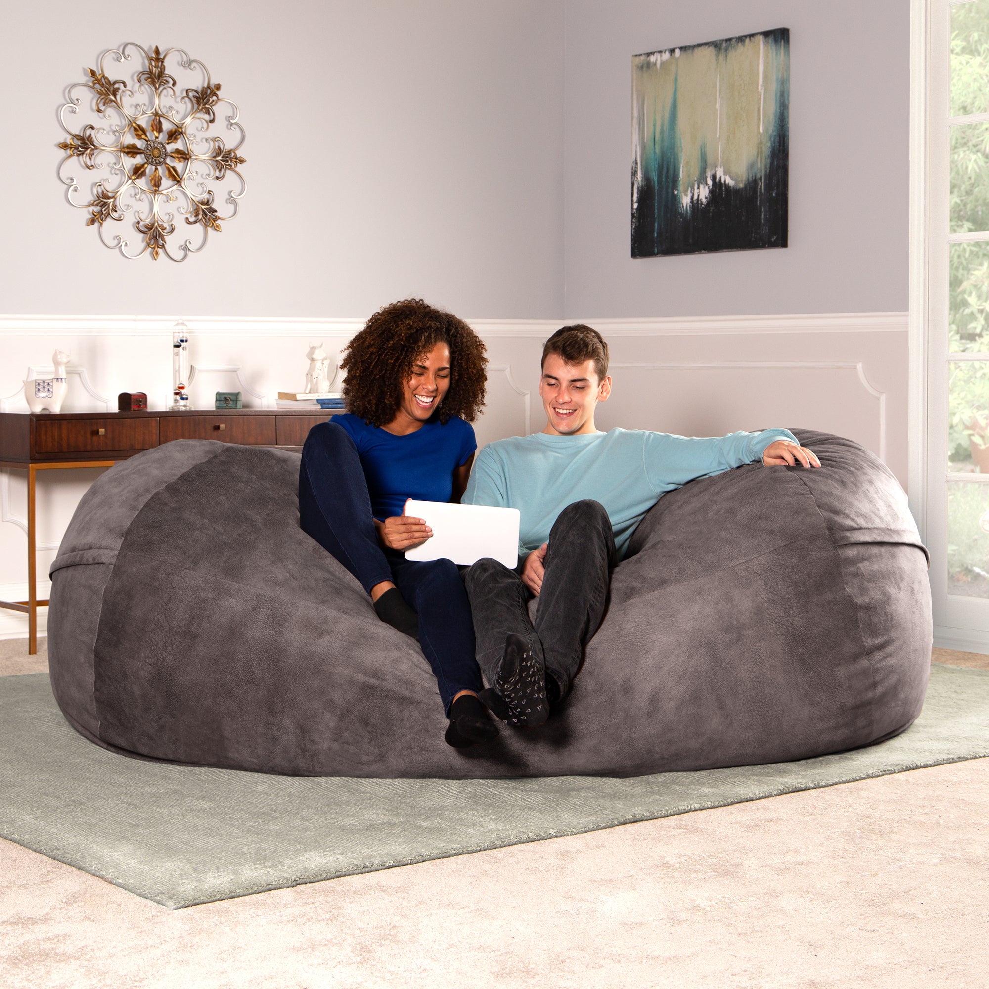 7 ft giant bean bag