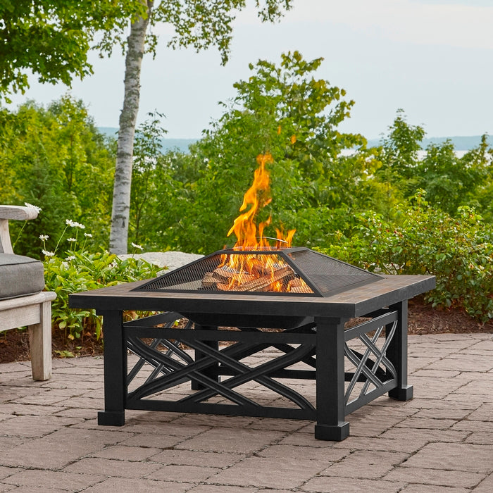 Larkspur Wood Burning Fire Pit Soothing Company