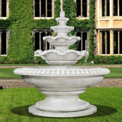 Palazzo Quattro Large Tier Outdoor Water Fountain - Soothing Company
