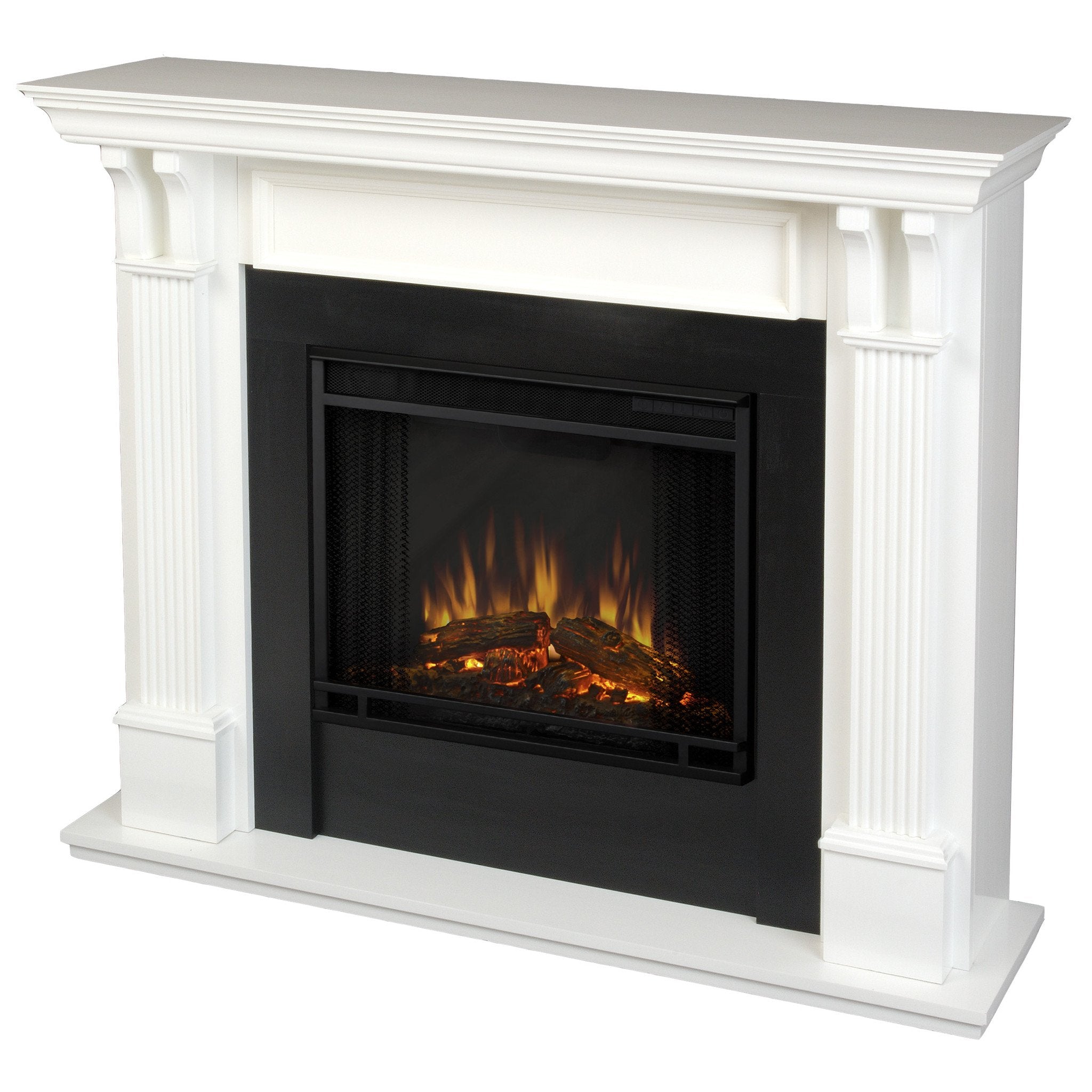  Ashley Electric Fireplace in White 