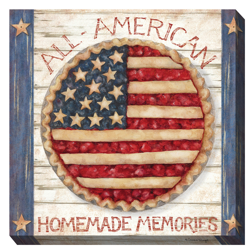  American Pie Outdoor Canvas Art 