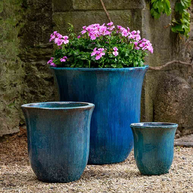  Campana Planter Set of 3 in Mediterranean 