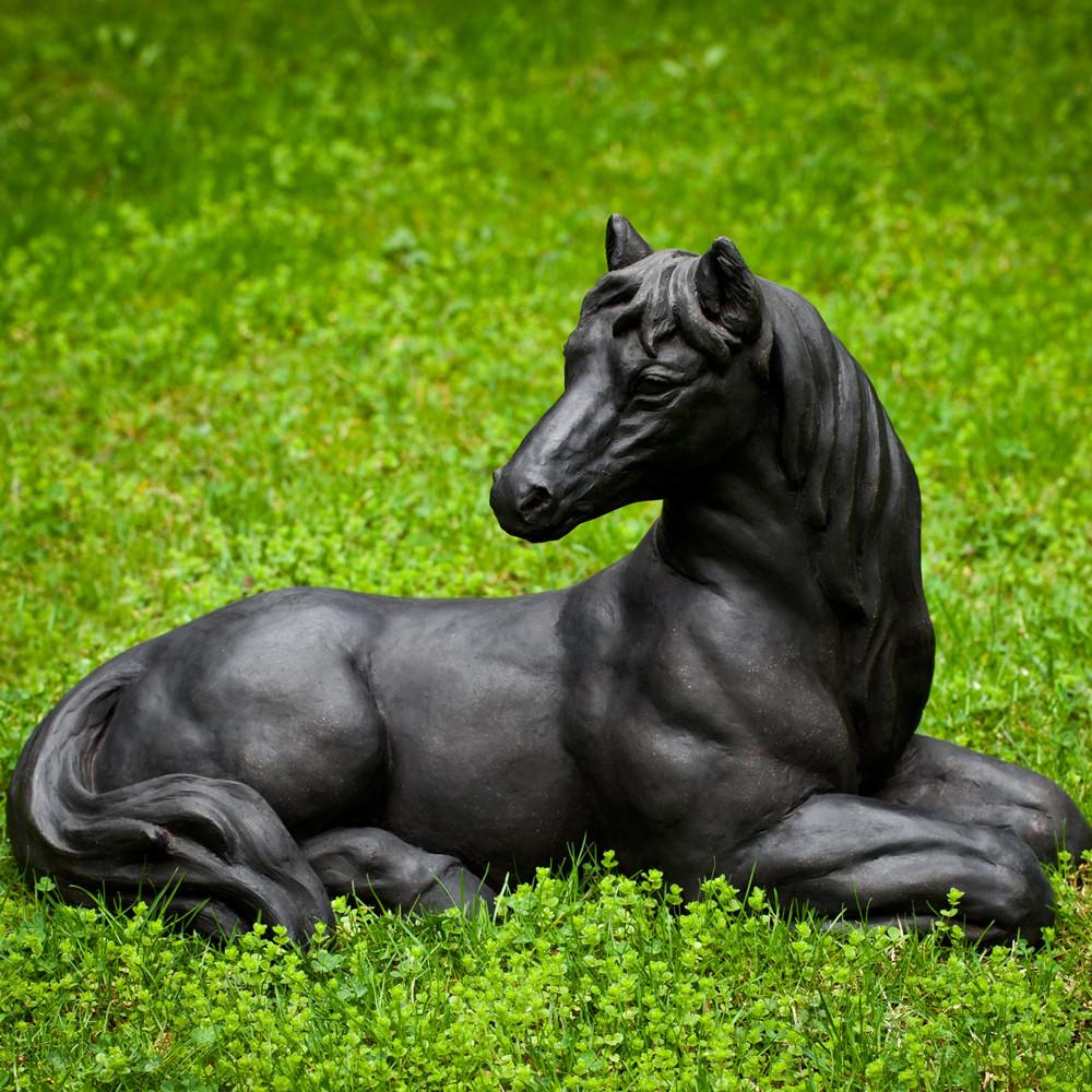  Charlotte's Choice Cast Stone Garden Statue | Horse Statue 