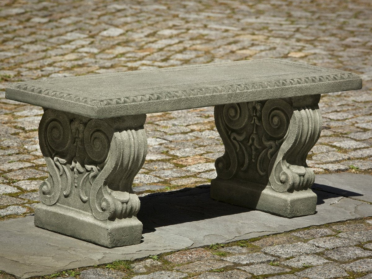  Classic Stone Garden Bench 