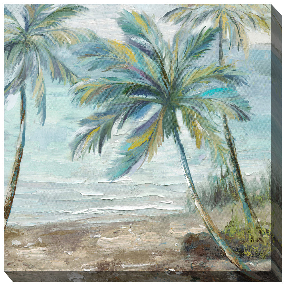  Coastal Palm 2 Outdoor Canvas Art 