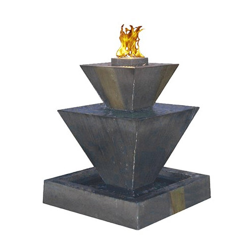  Double Oblique Fountain with Fire 