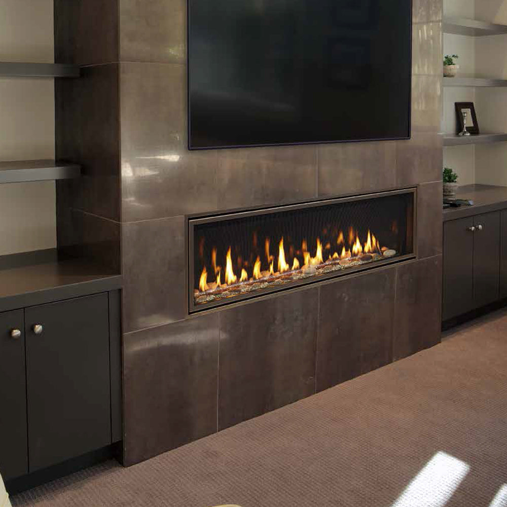  Echelon II 60" Top Direct Vent Fireplace with IntelliFire Touch Ignition System 