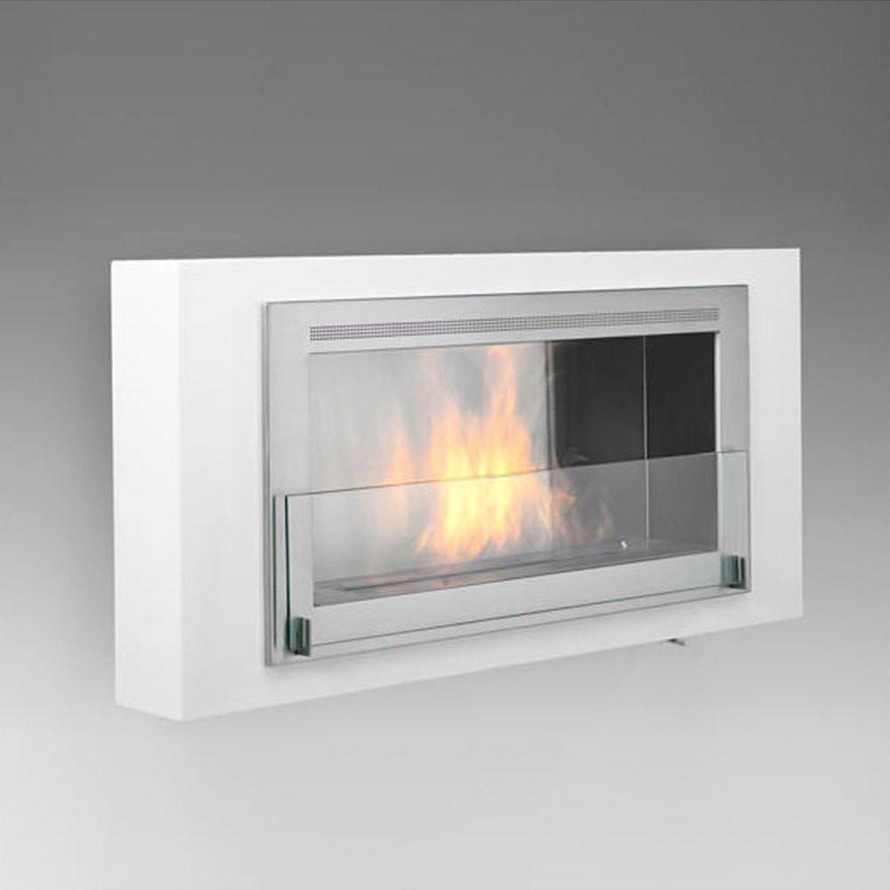 Eco Feu Montreal Wall Mounted Biofuel Fireplace Soothing Company