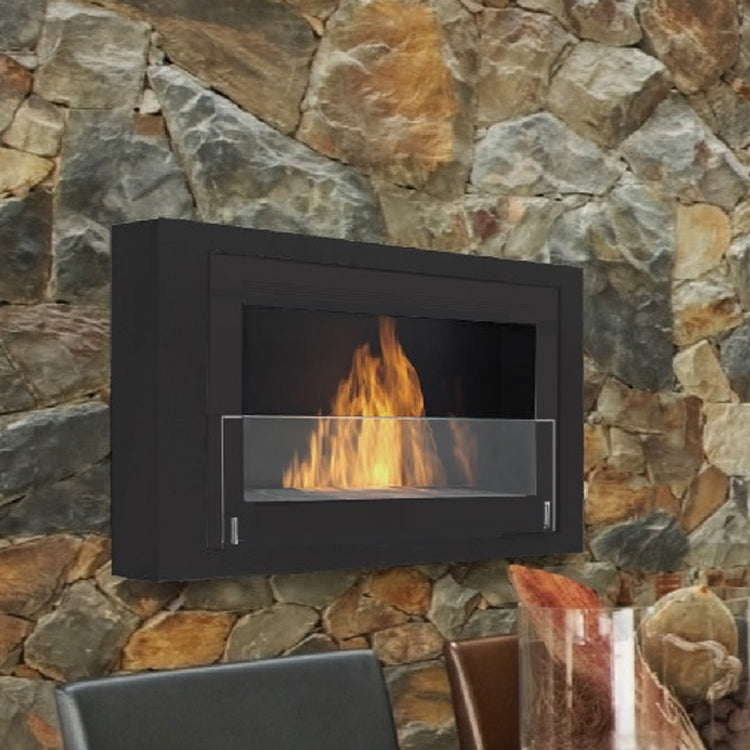  Eco-Feu Montreal Wall Mounted Biofuel Fireplace 