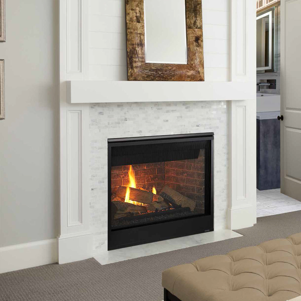  Meridian 36" Top/Rear Direct Vent Fireplace with Intellifire Touch Ignition 