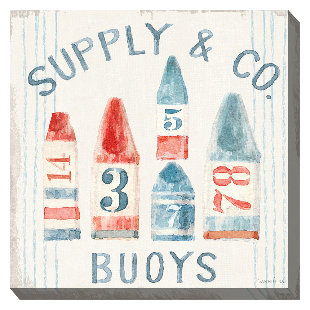  Nautical Supply Outdoor Canvas Art 