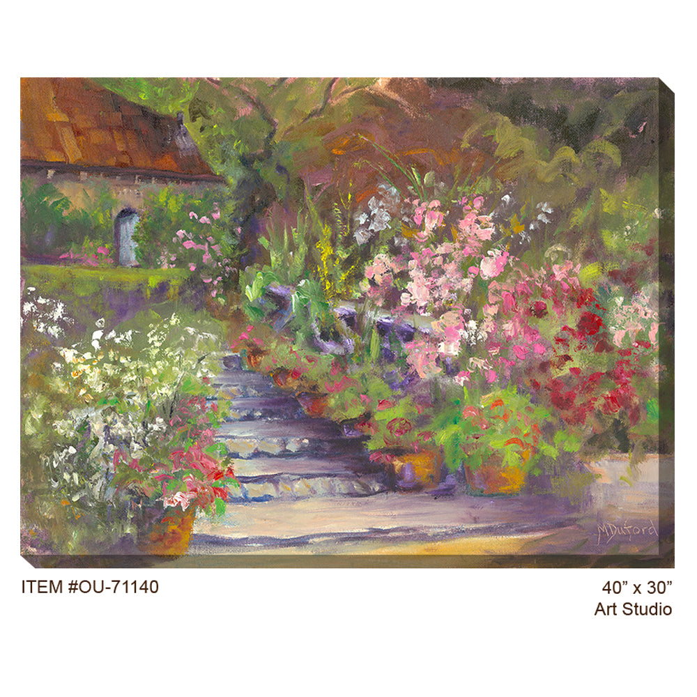  Art Studio Outdoor Canvas Art 