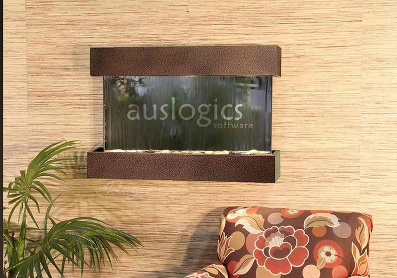 Reflection Creek Wall Fountain with Logo - Soothing Company
