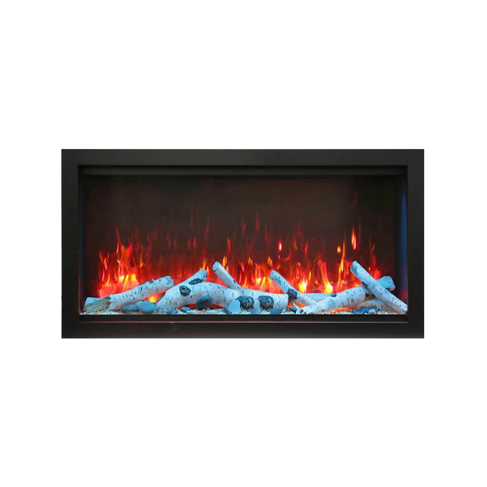 Amantii 34 Extra Tall Symmetry Electric Fireplace Soothing Company