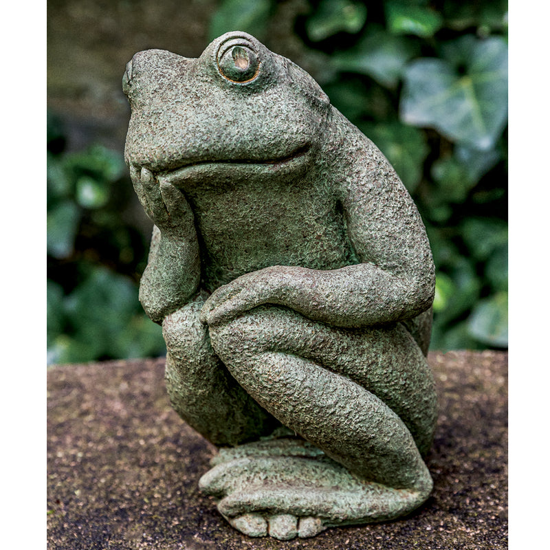 Giant Frog Large Cast Stone Outdoor Statue