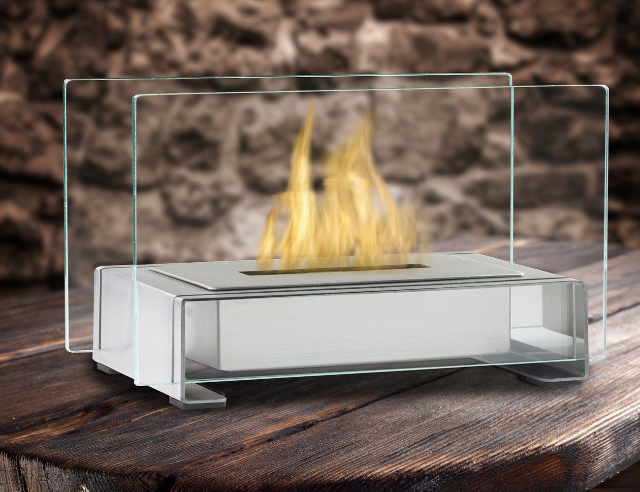 Eco Feu Toulouse Tabletop Biofuel Fireplace Soothing Company