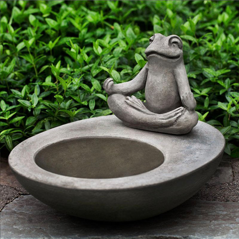  Zen Element Cast Stone Birdbath 