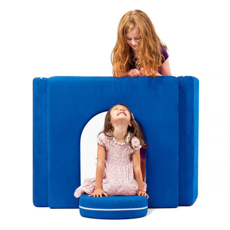  Jaxx Zipline PlayScape Castle Gate - Playtime Furniture for Imaginative Kids 