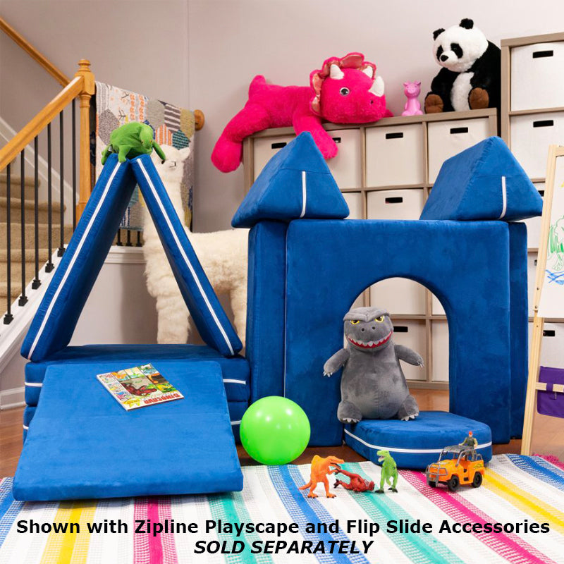 Zipline PlayScape Castle Gate in Blueberry - Soothing Company