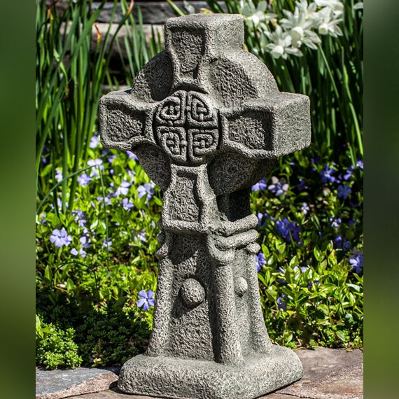 Cross Statue, Religious Statuary, Garden Decor