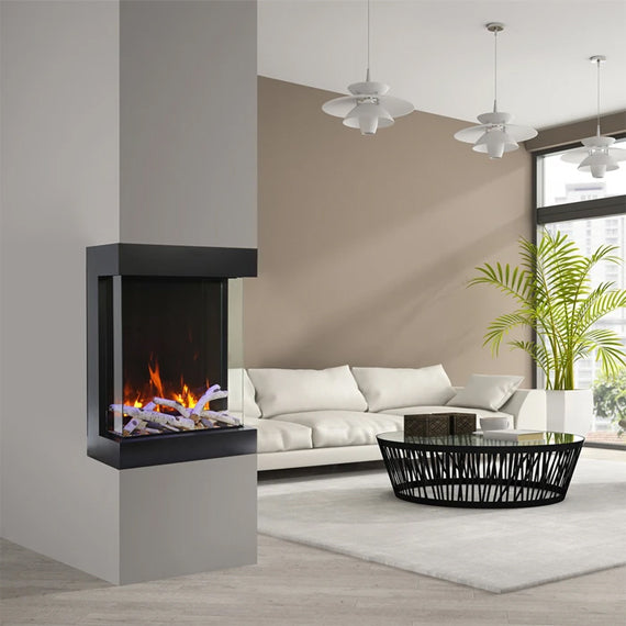 3 Sided Electric Fireplace Insert