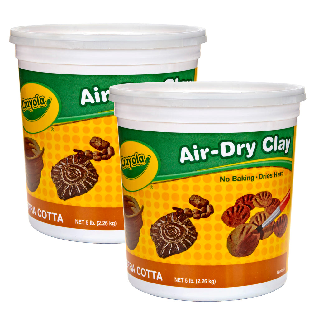 air dry crayola clay