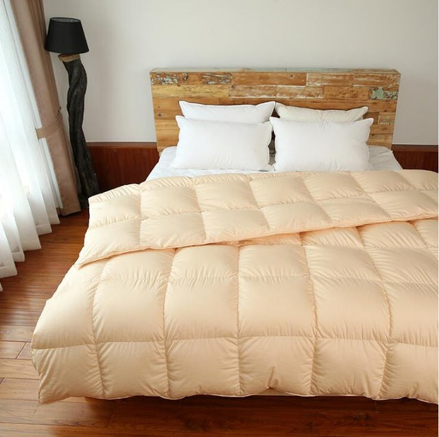 Sidanda 90 Goose Down Duvet Comforter Cotton Fabric Quilt Cut