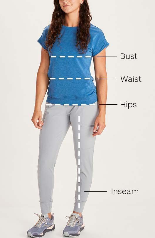 Marmot NZ Size Guide