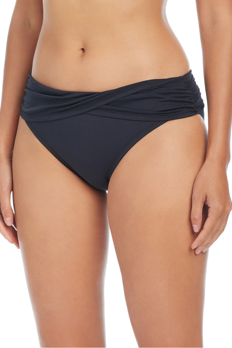 Bleu Swimwear Kore Sarong Hipster Bikini Bottom