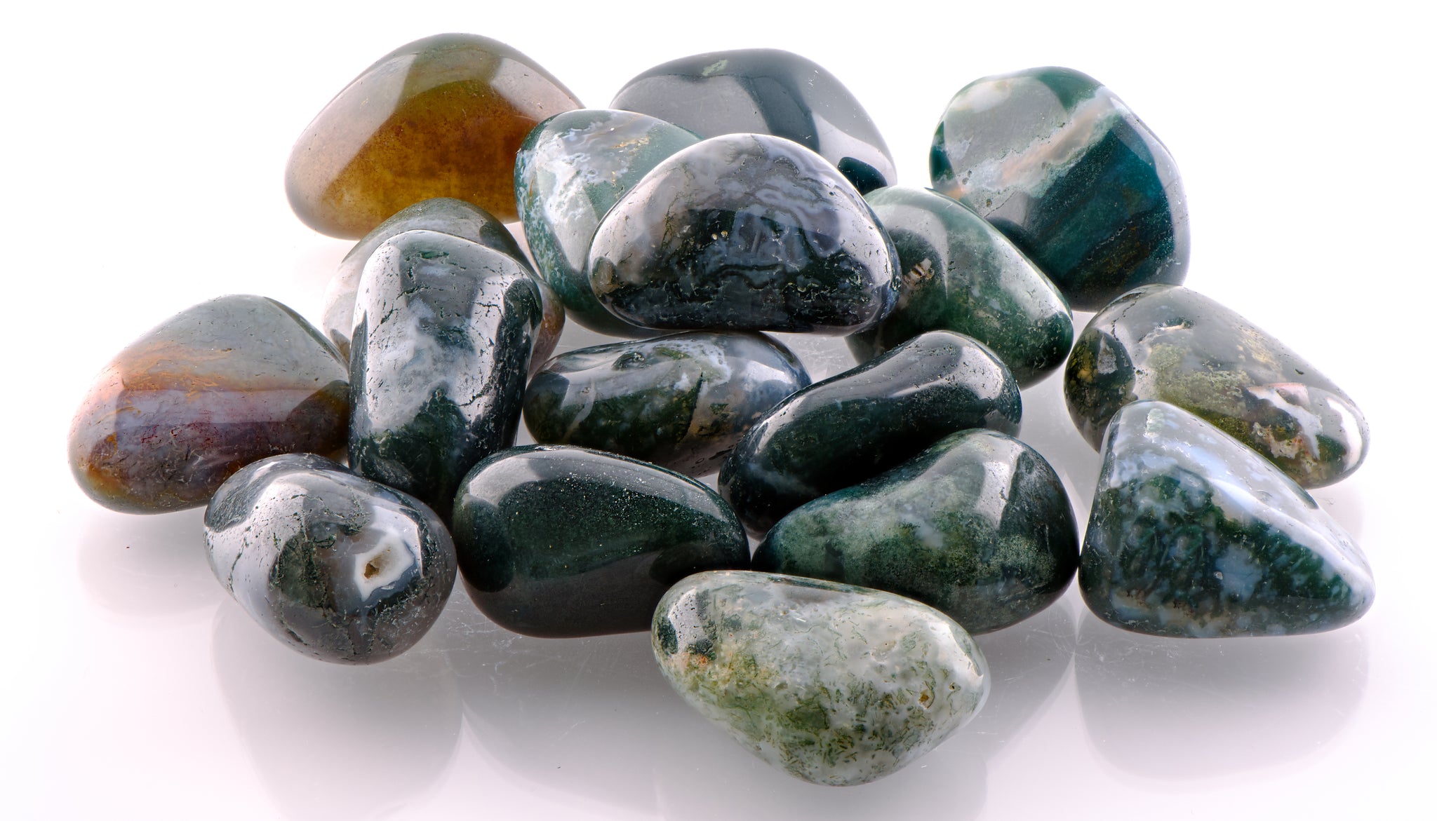 Moss Agate - Crystal Gemstone Shop